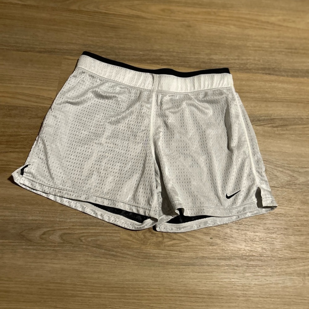 Nike Women's White Athletic Shorts